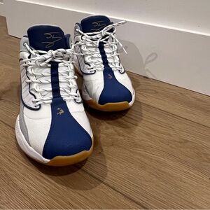 Shaq Speed Demon Men’s Basketball Shoes size 11 Blue White Gold Like New